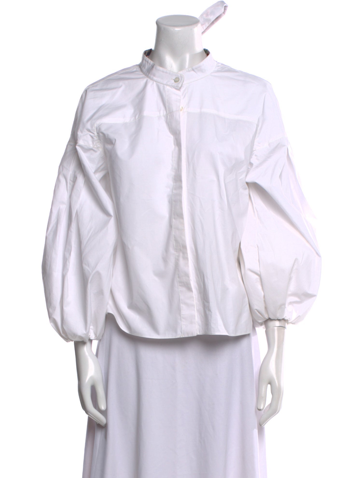 La DoubleJ Three-Quarter Sleeve Button-Up Top