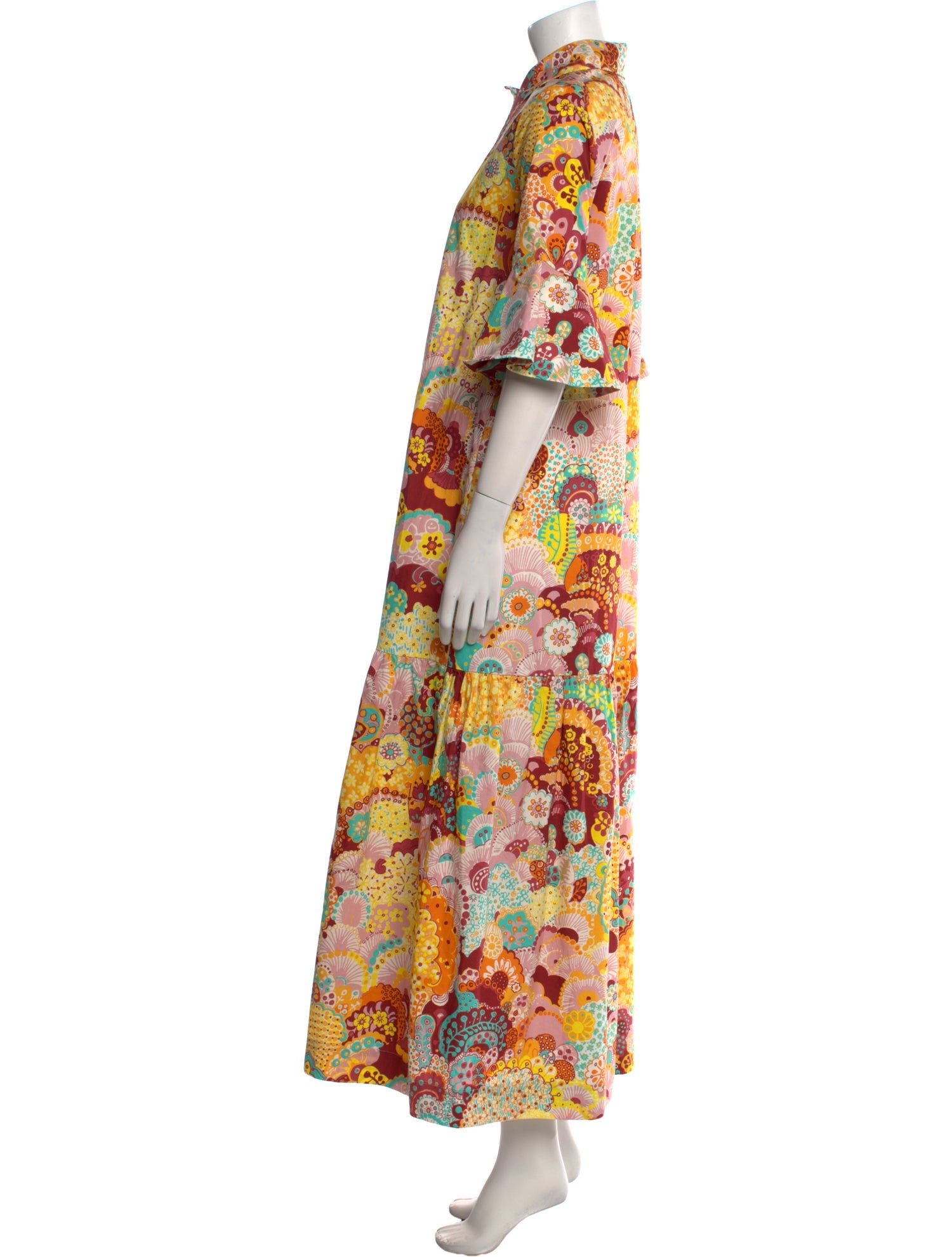 La DoubleJ Floral Print Long Dress