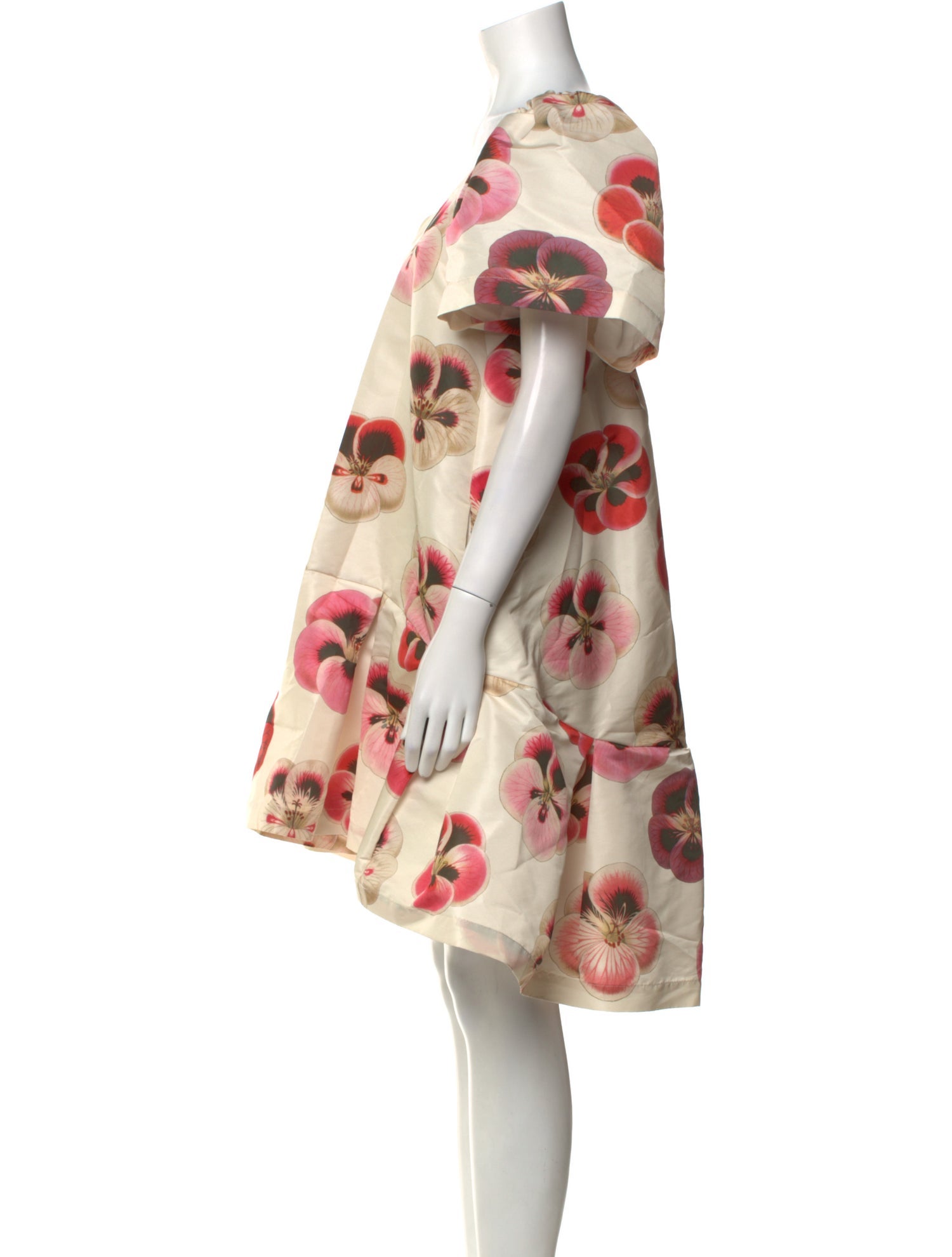 La DoubleJ Floral Print Knee-Length Dress