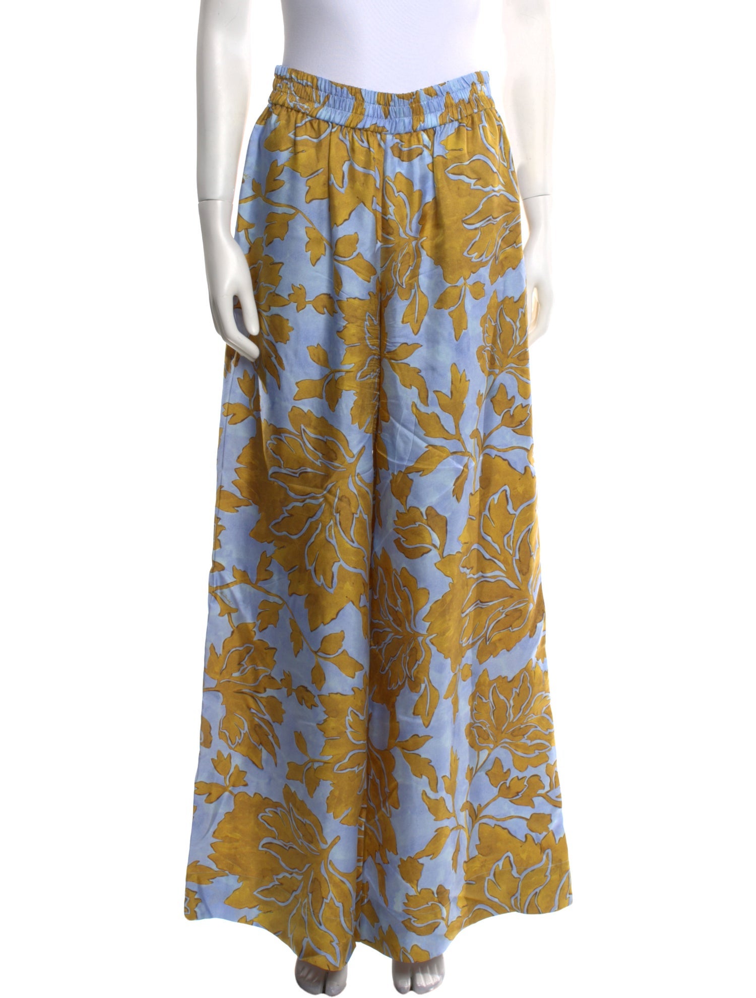 La DoubleJ Silk Wide Leg Pants