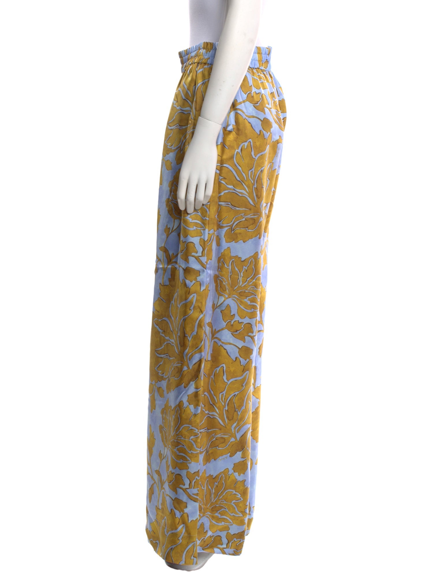 La DoubleJ Silk Wide Leg Pants