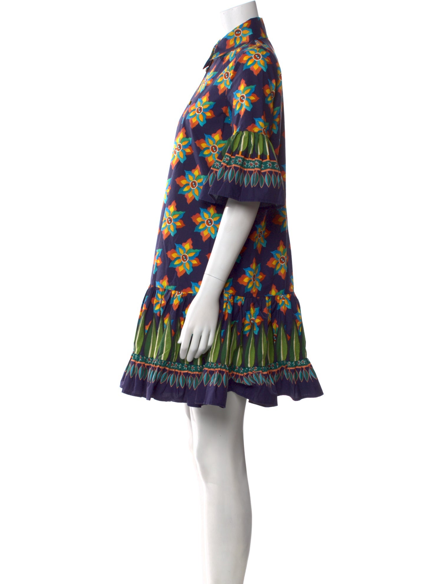 La DoubleJ Printed Mini Dress