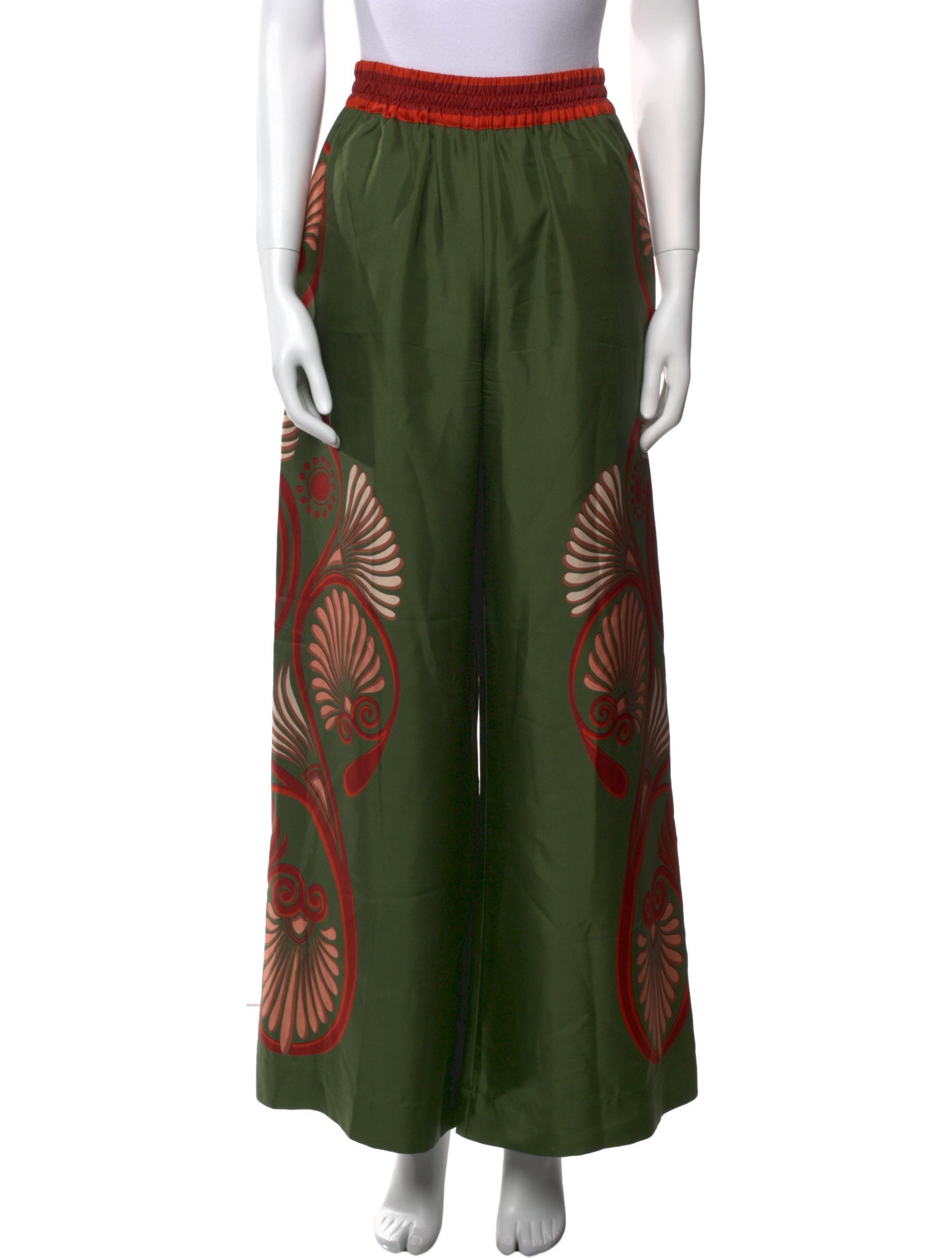 La DoubleJ Silk Wide Leg Pants