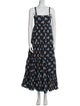 La DoubleJ Floral Print Long Dress