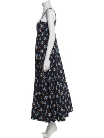 La DoubleJ Floral Print Long Dress