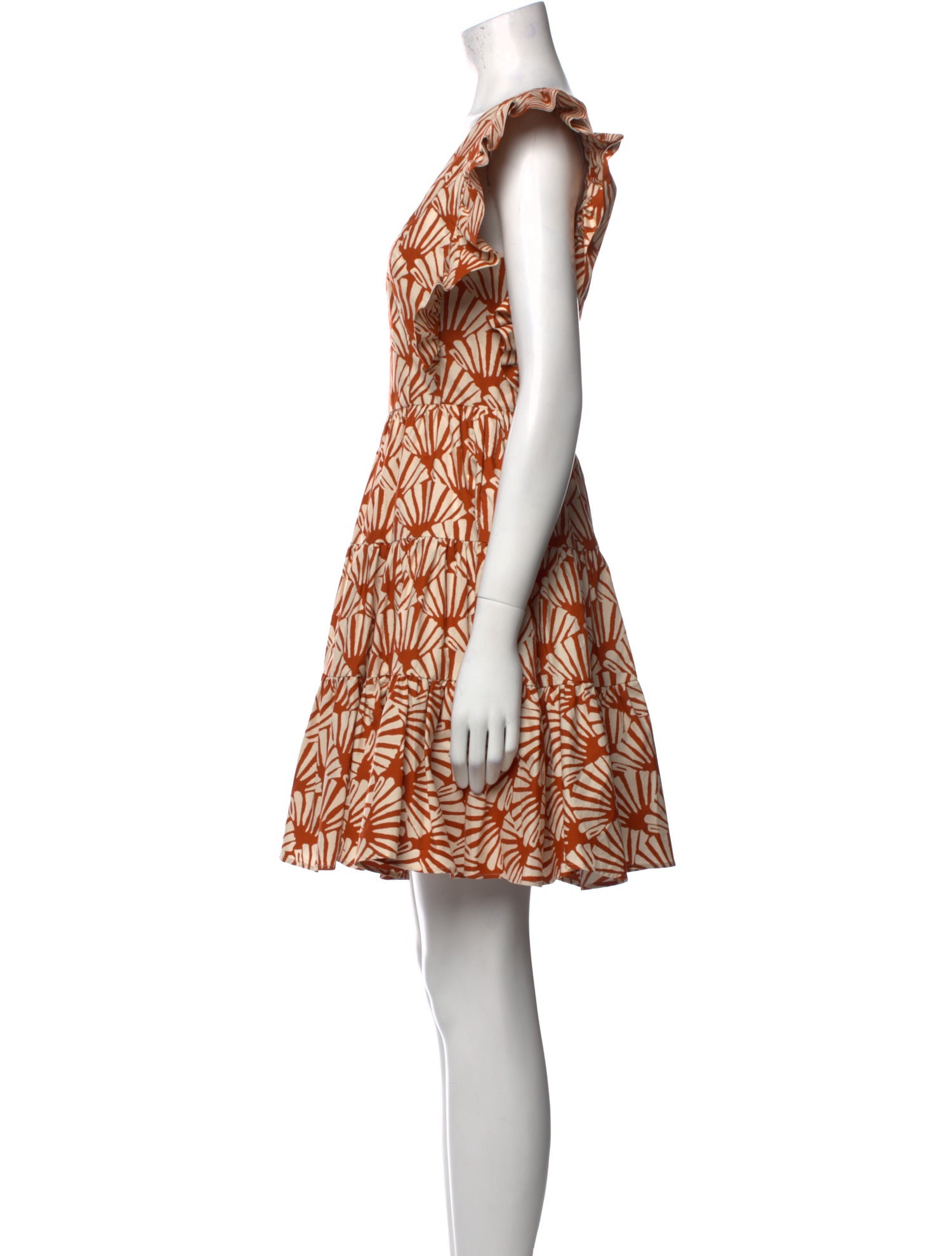 La DoubleJ Printed Mini Dress