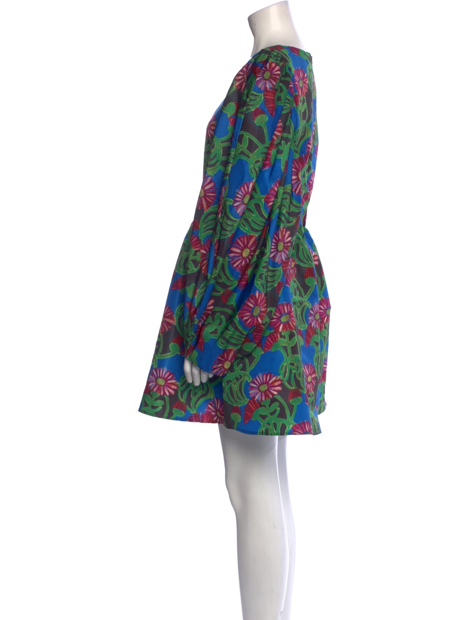 La DoubleJ Floral Print Mini Dress w/ Tags