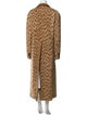 La DoubleJ Wool Animal Print Coat