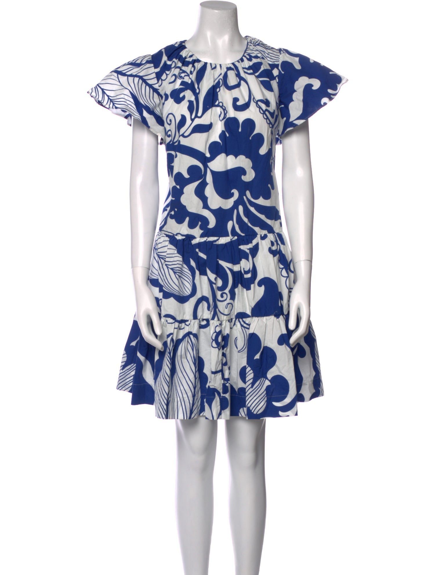 La DoubleJ Printed Mini Dress