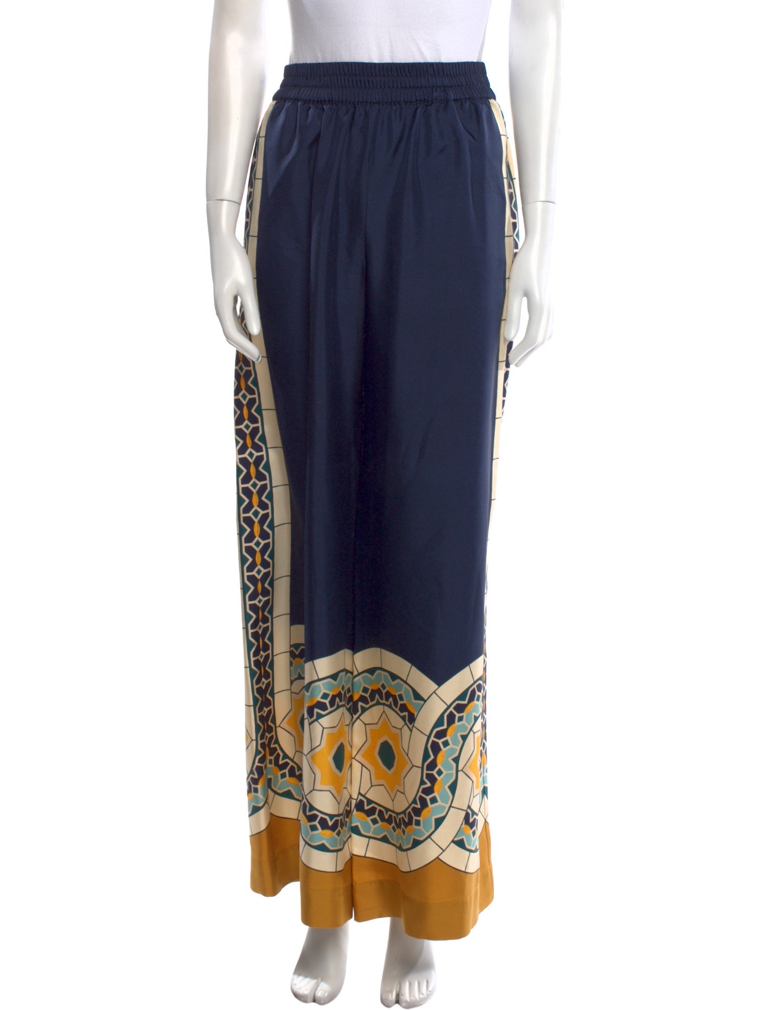 La DoubleJ Silk Wide Leg Pants