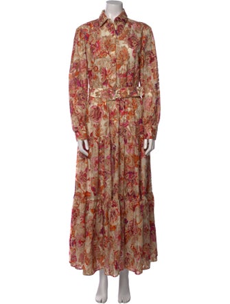 La DoubleJ Floral Print Long Dress