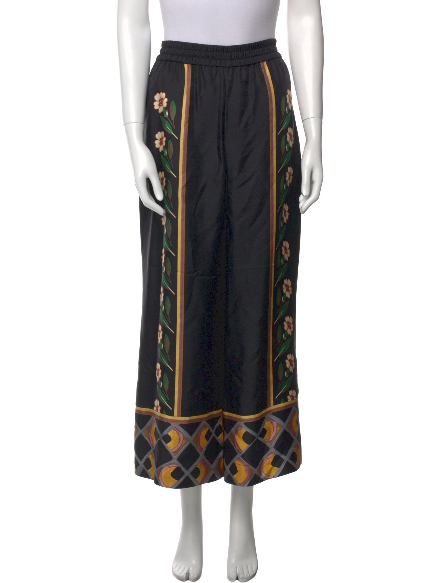 La DoubleJ Silk Wide Leg Pants