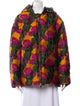 La DoubleJ Floral Print Down Jacket