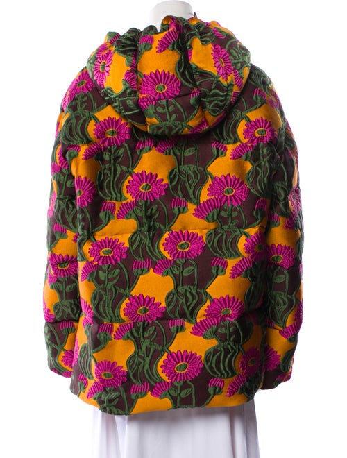La DoubleJ Floral Print Down Jacket
