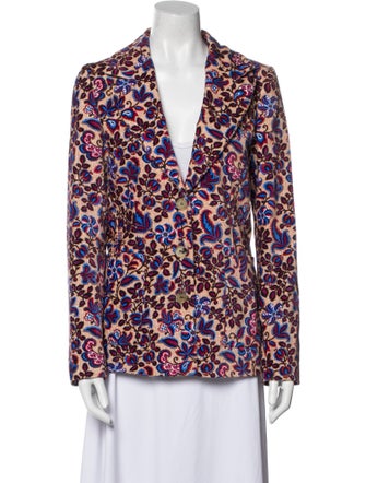 La DoubleJ Floral Print Blazer
