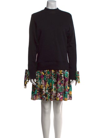 La DoubleJ Printed Mini Dress