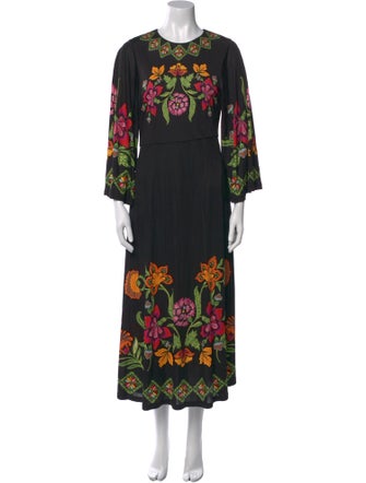 La DoubleJ Floral Print Long Dress