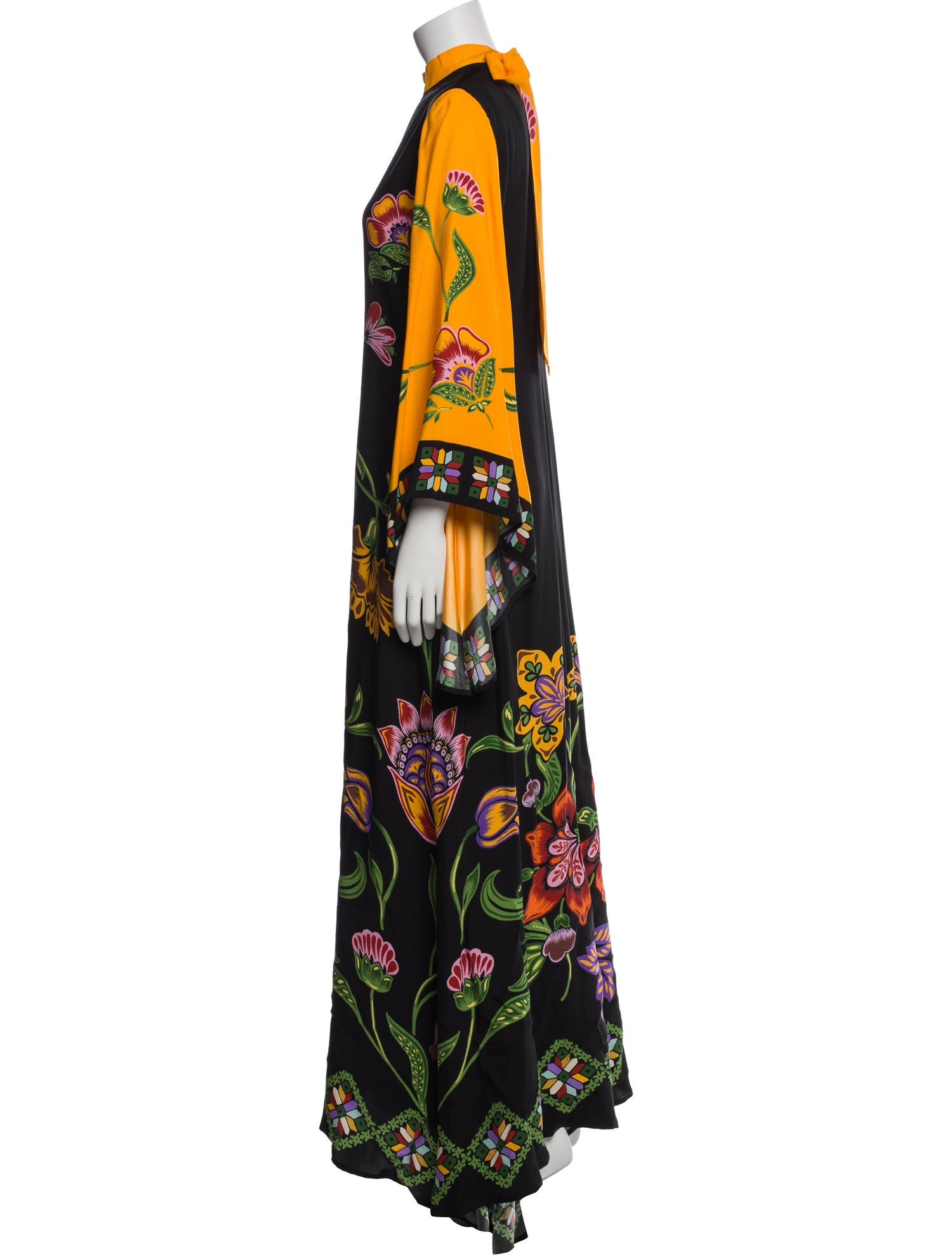 La DoubleJ Floral Print Long Dress