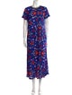La DoubleJ Floral Print Long Dress