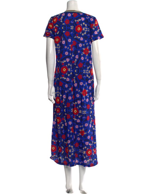 La DoubleJ Floral Print Long Dress