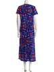 La DoubleJ Floral Print Long Dress