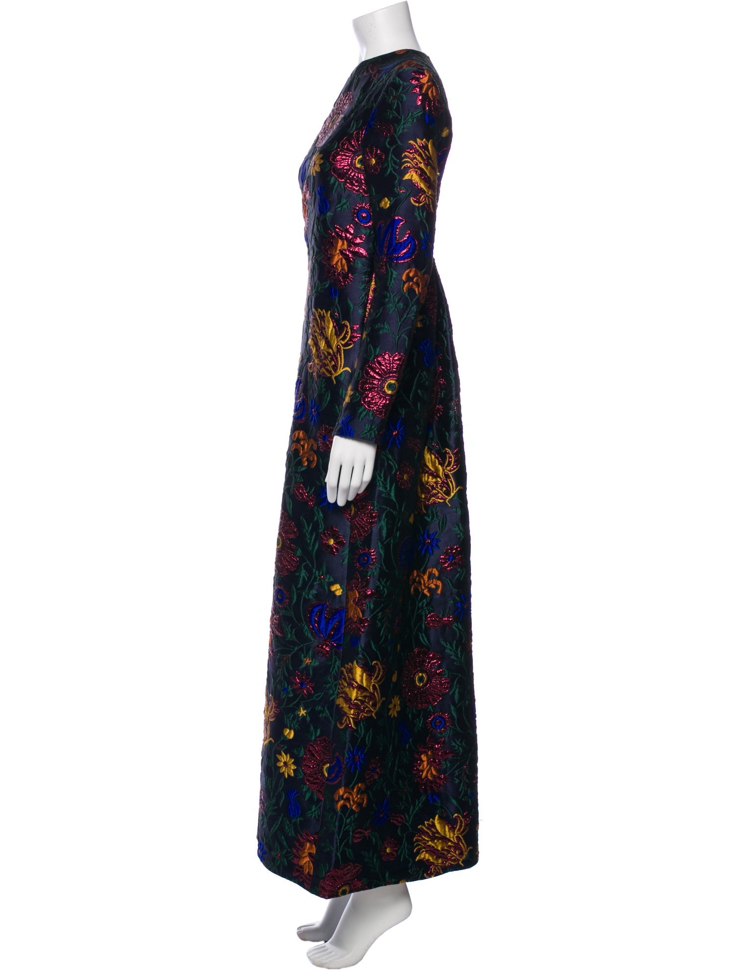 La DoubleJ Floral Print Long Dress