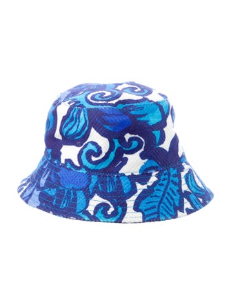La DoubleJ Pattern Print Bucket Hat
