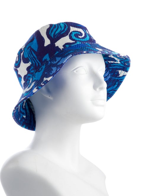 La DoubleJ Pattern Print Bucket Hat