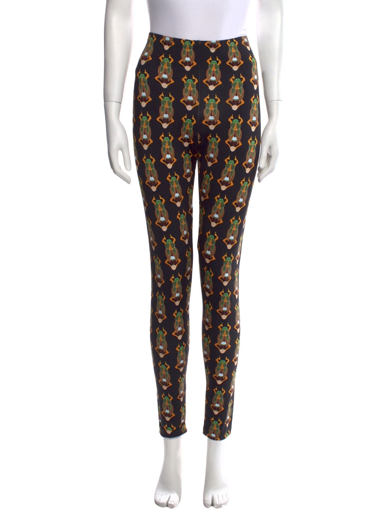 La DoubleJ Printed Skinny Leg Pants