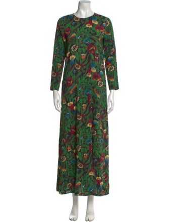 La DoubleJ Floral Print Long Dress