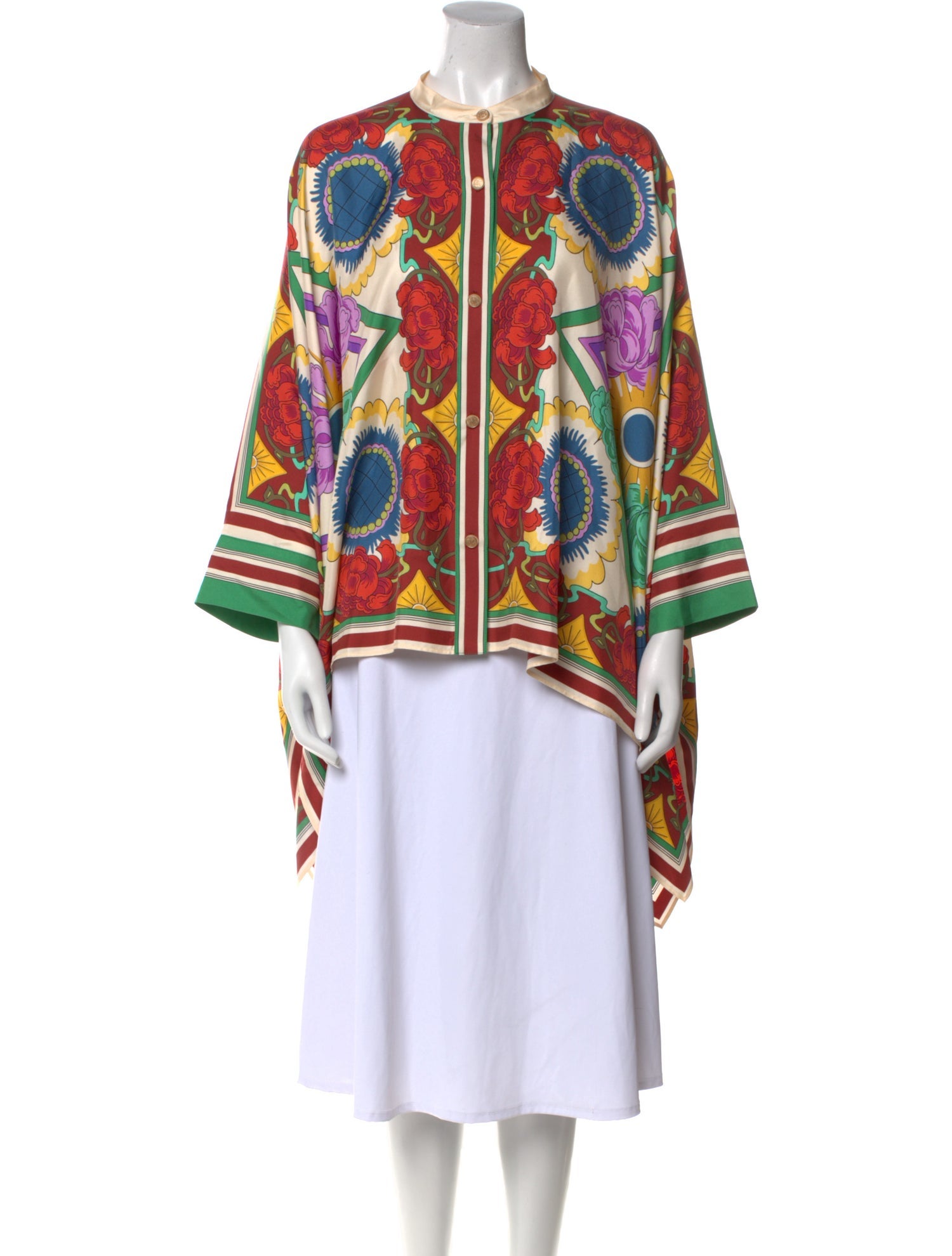 La DoubleJ Silk Printed Tunic w/ Tags