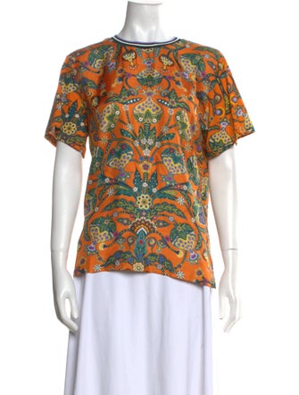 La DoubleJ Printed Crew Neck T-Shirt