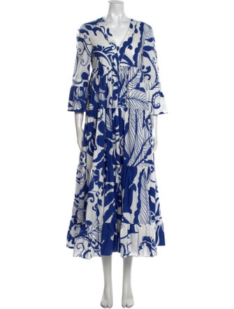La DoubleJ Printed Long Dress