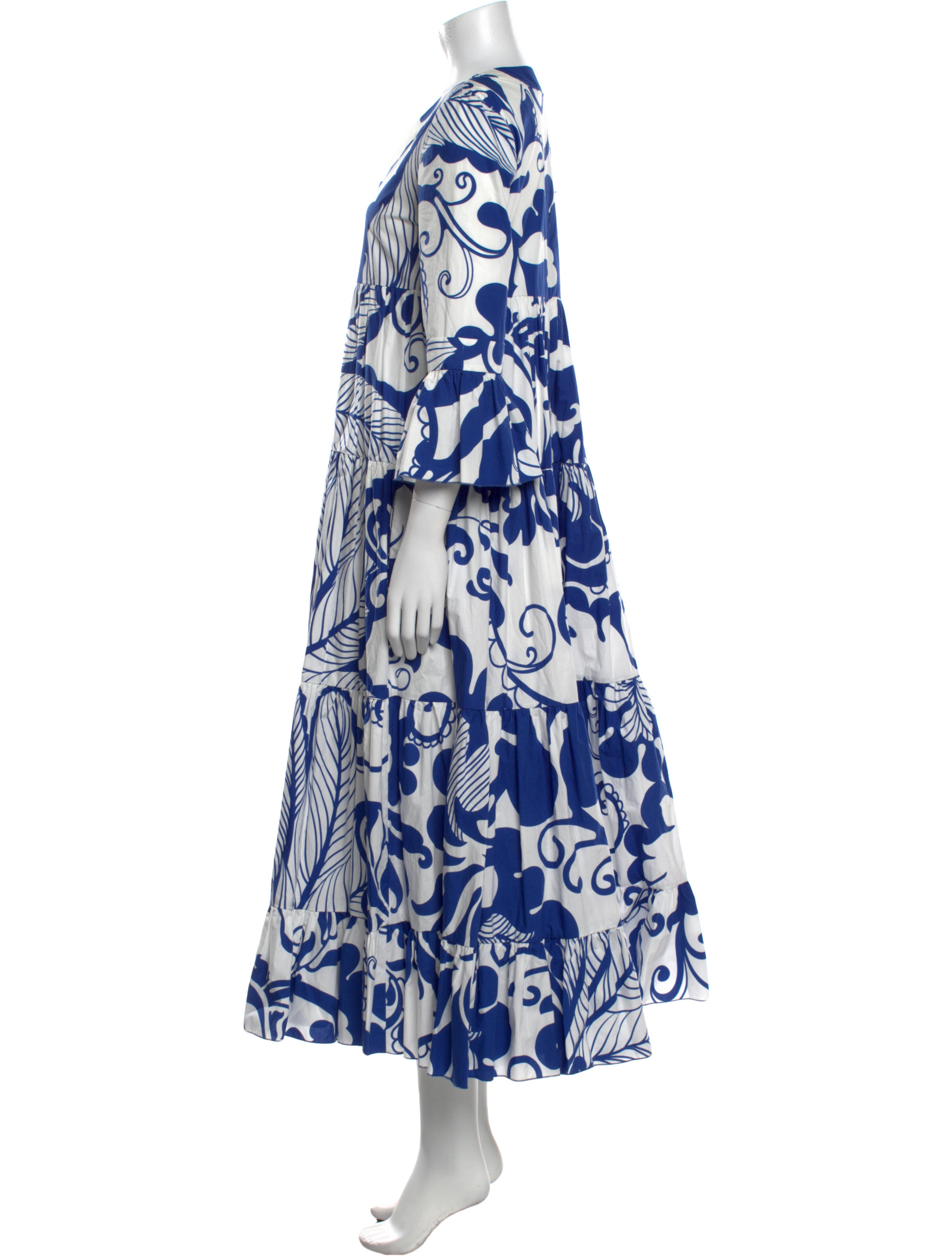 La DoubleJ Printed Long Dress