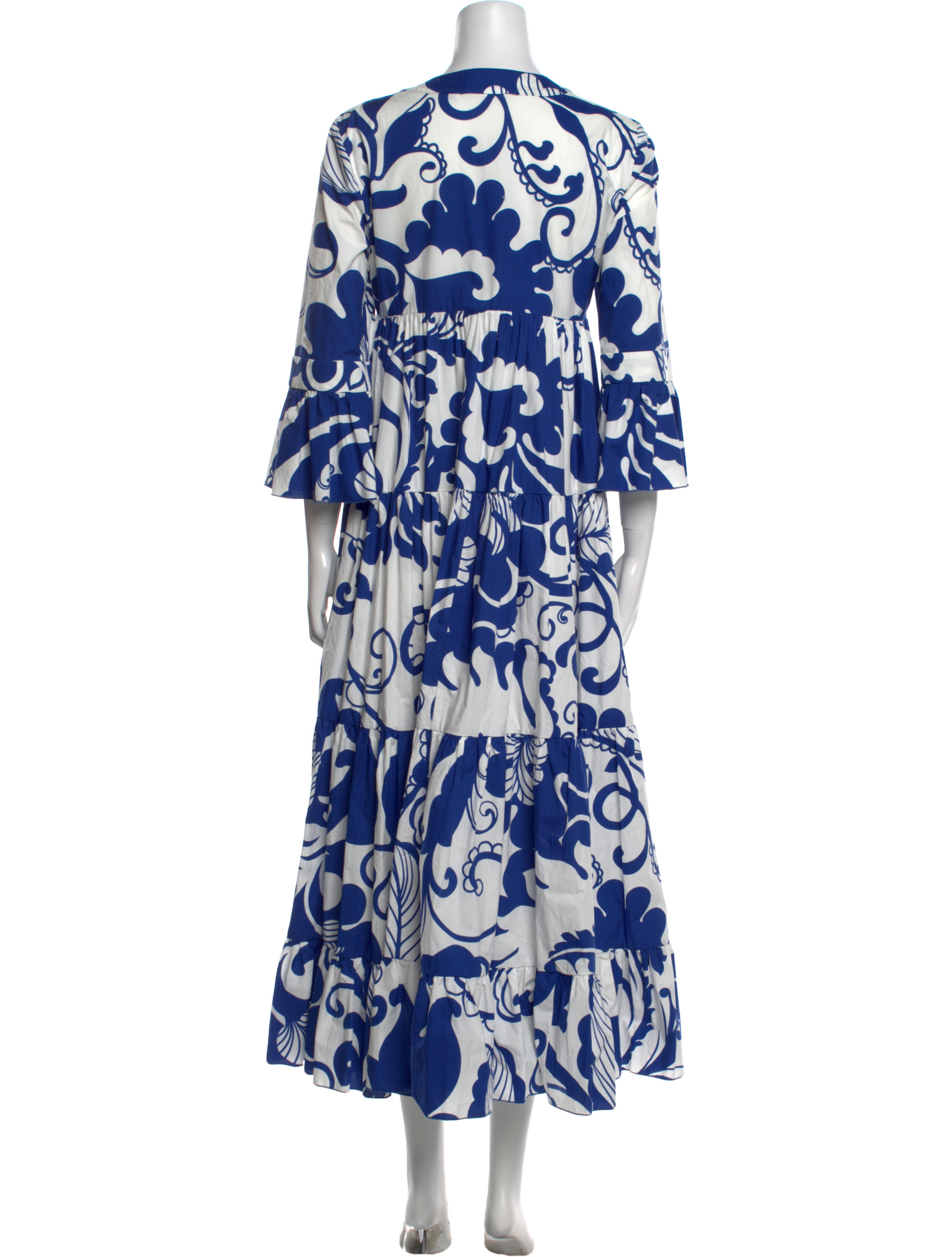 La DoubleJ Printed Long Dress