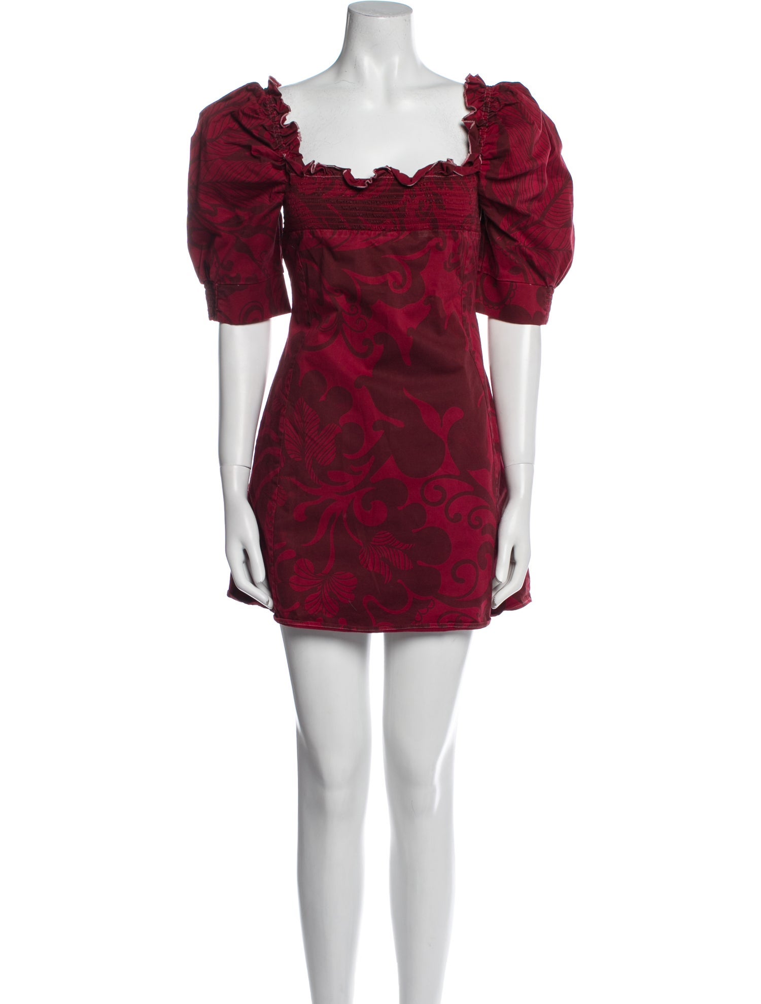 La DoubleJ Printed Mini Dress