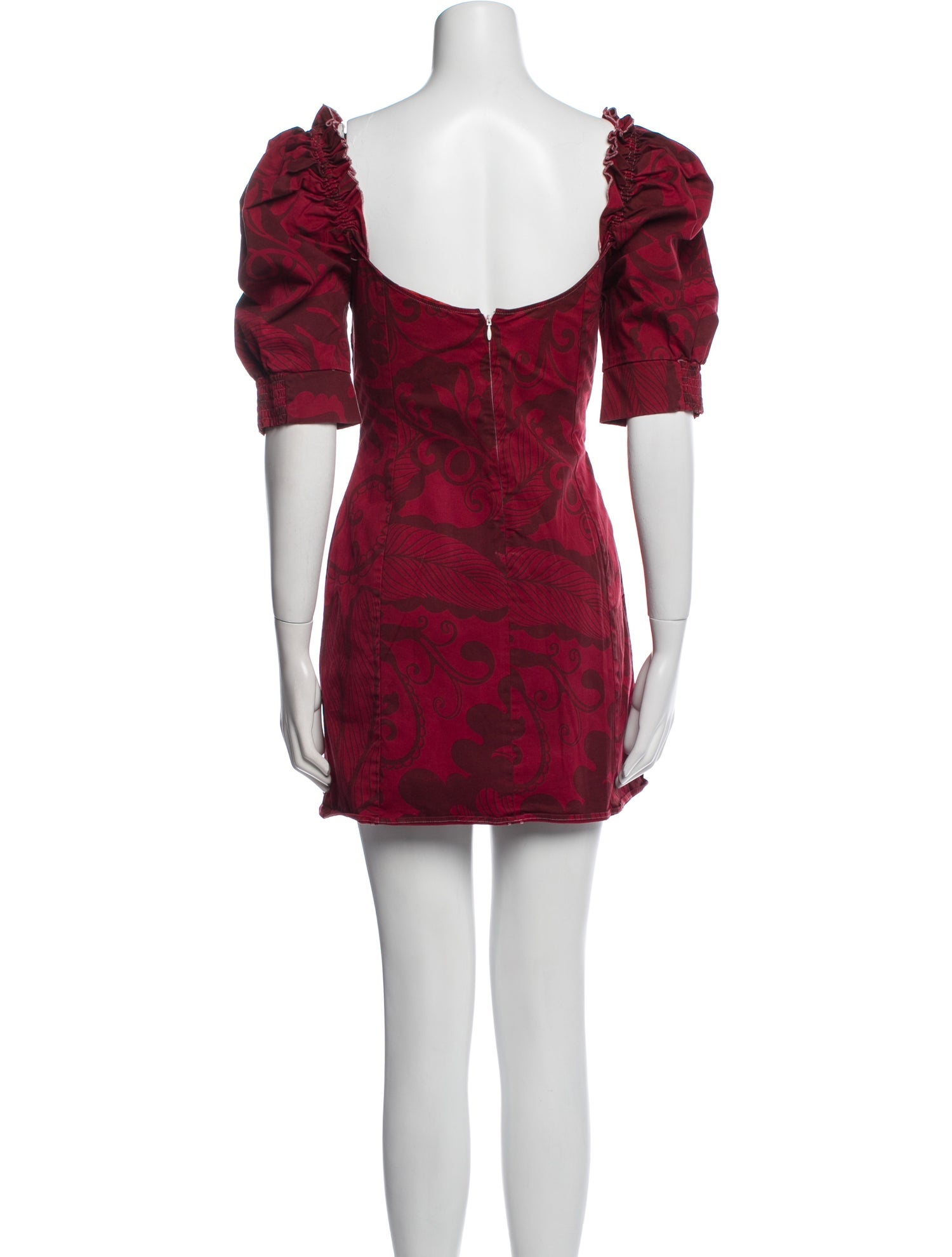 La DoubleJ Printed Mini Dress