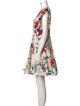 La DoubleJ Floral Print Mini Dress