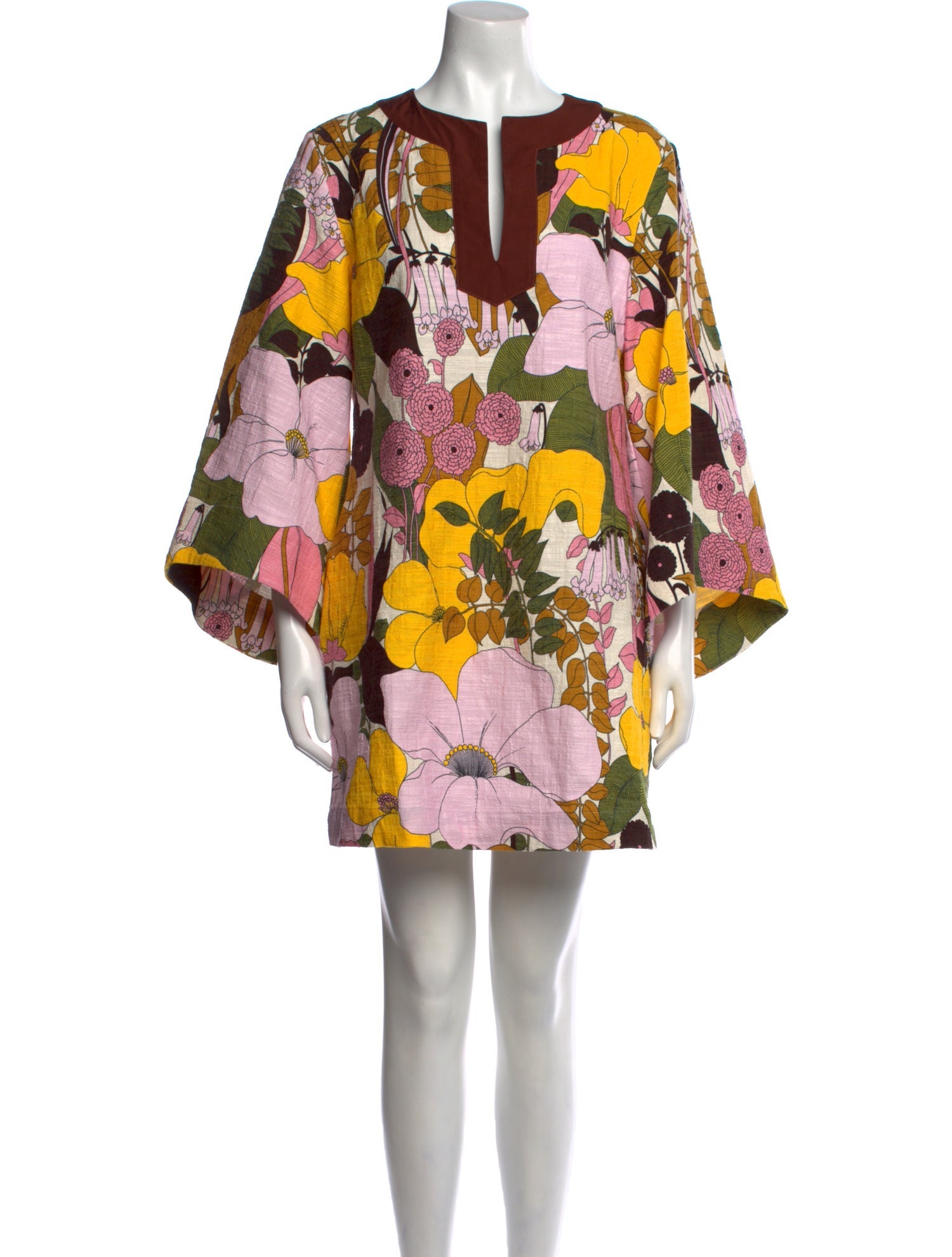 La DoubleJ Floral Print Mini Dress w/ Tags