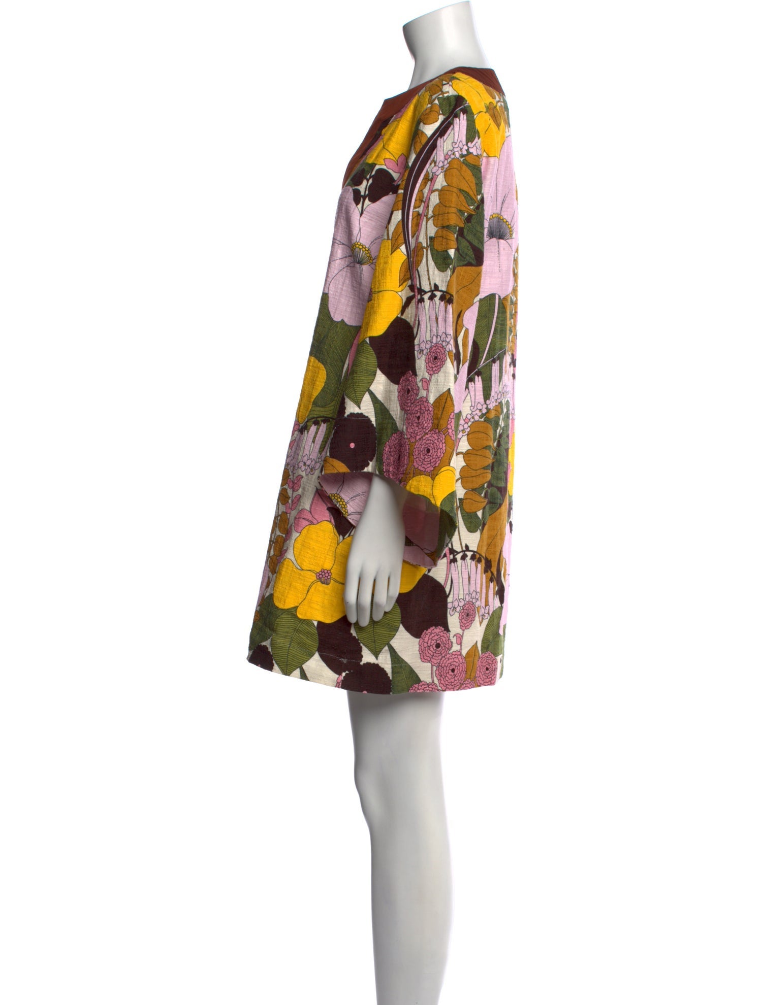 La DoubleJ Floral Print Mini Dress w/ Tags