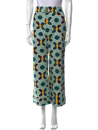 La DoubleJ Printed Wide Leg Pants