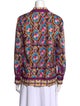 La DoubleJ Silk Printed Button-Up Top
