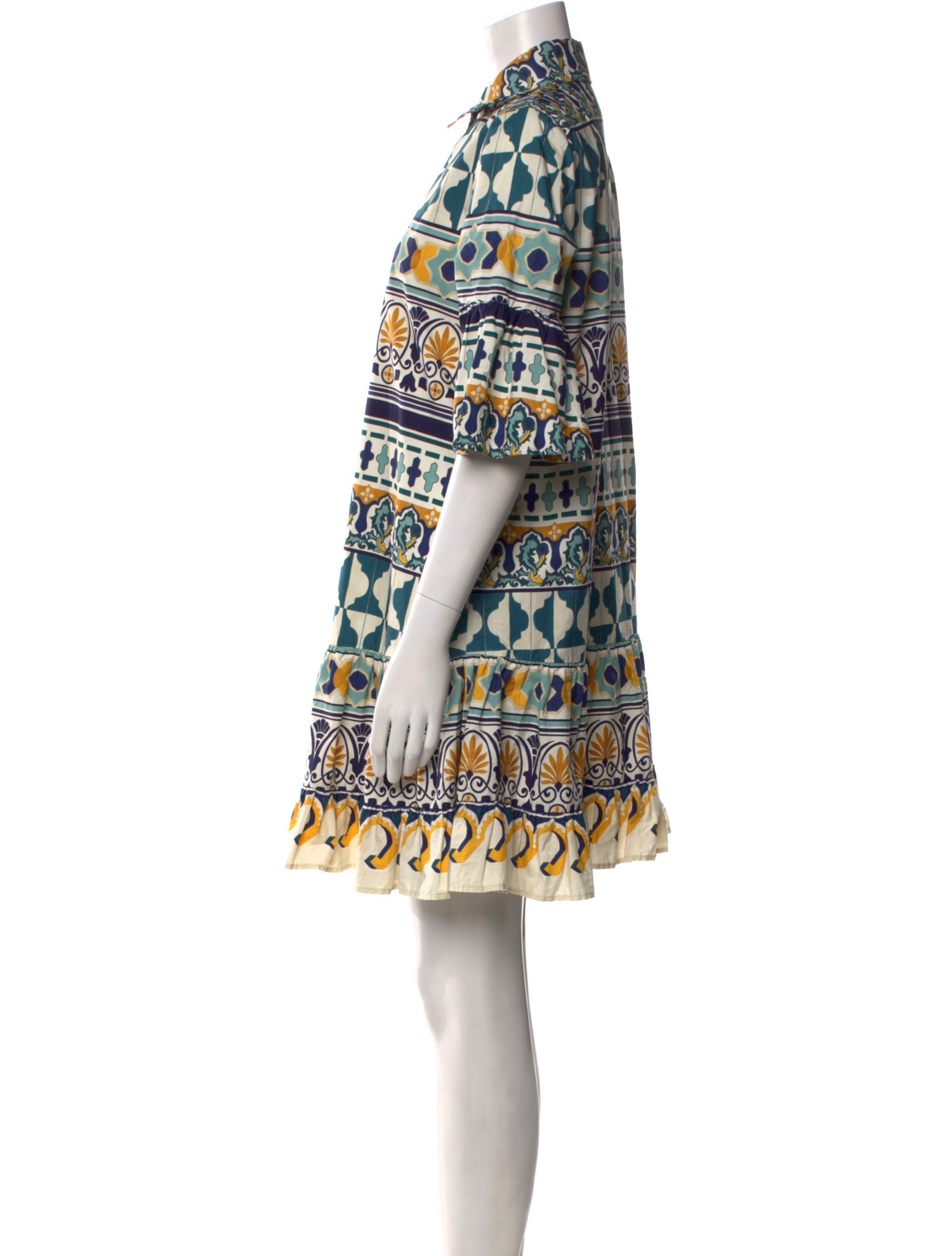 La DoubleJ Printed Mini Dress