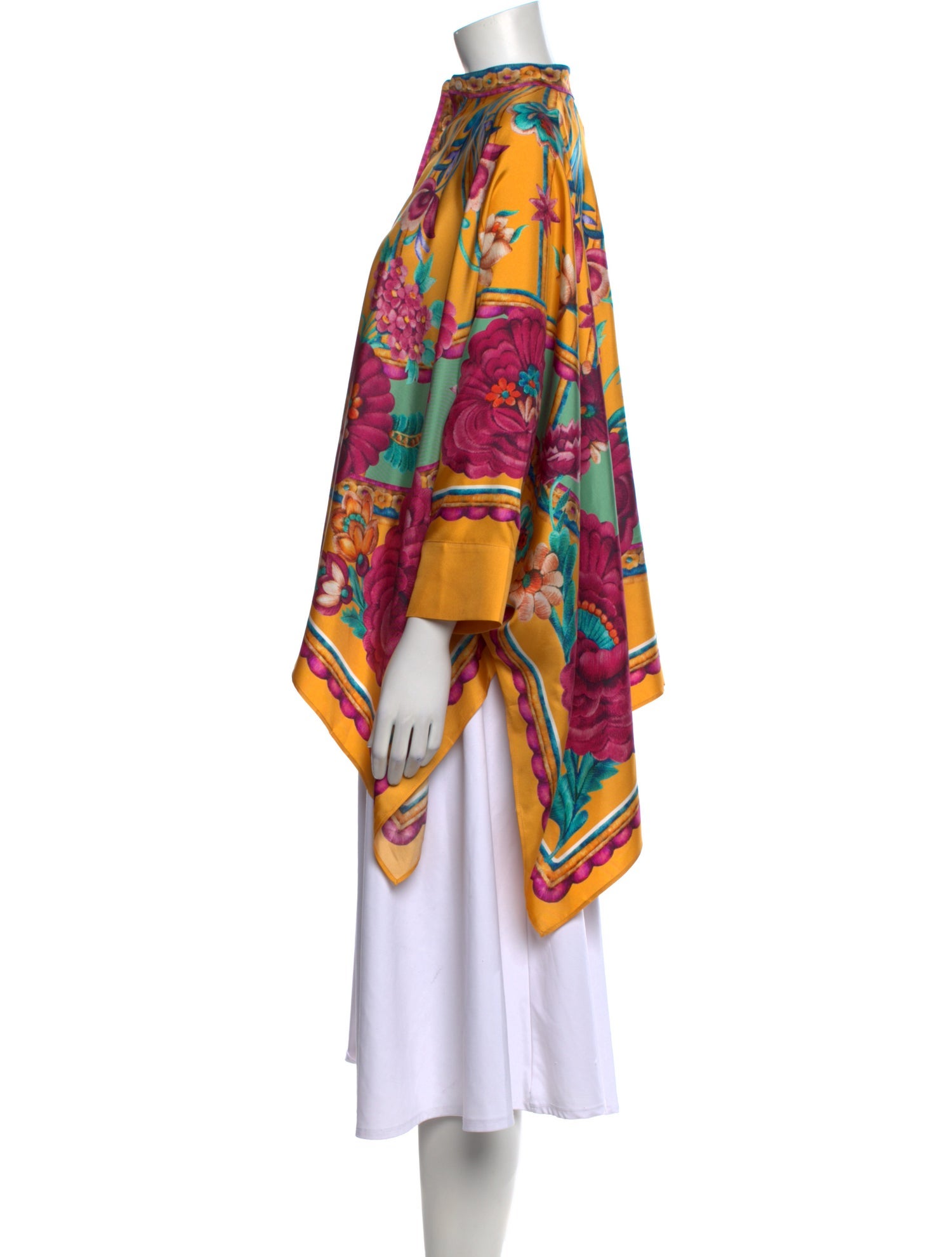 La DoubleJ Silk Printed Blouse