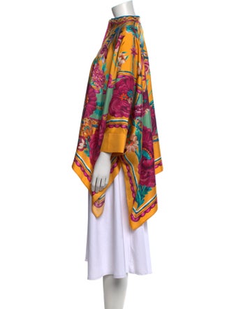 La DoubleJ Silk Printed Blouse