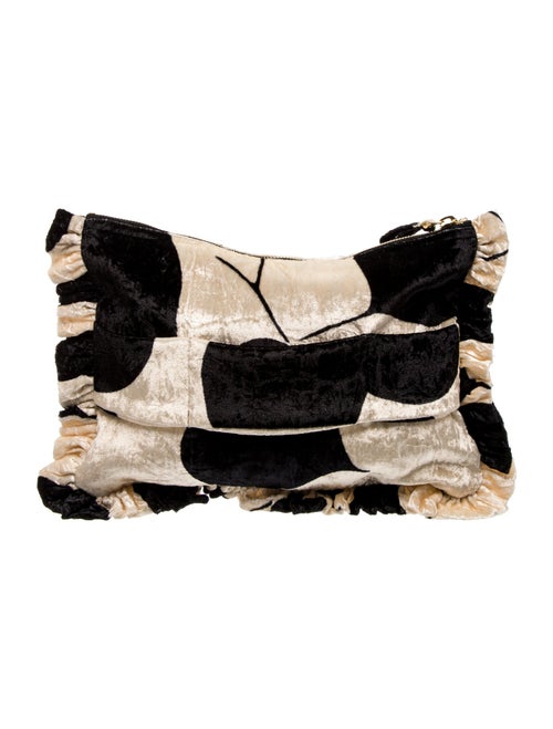 La DoubleJ Velvet Clutch