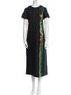 La DoubleJ Crew Neck Long Dress