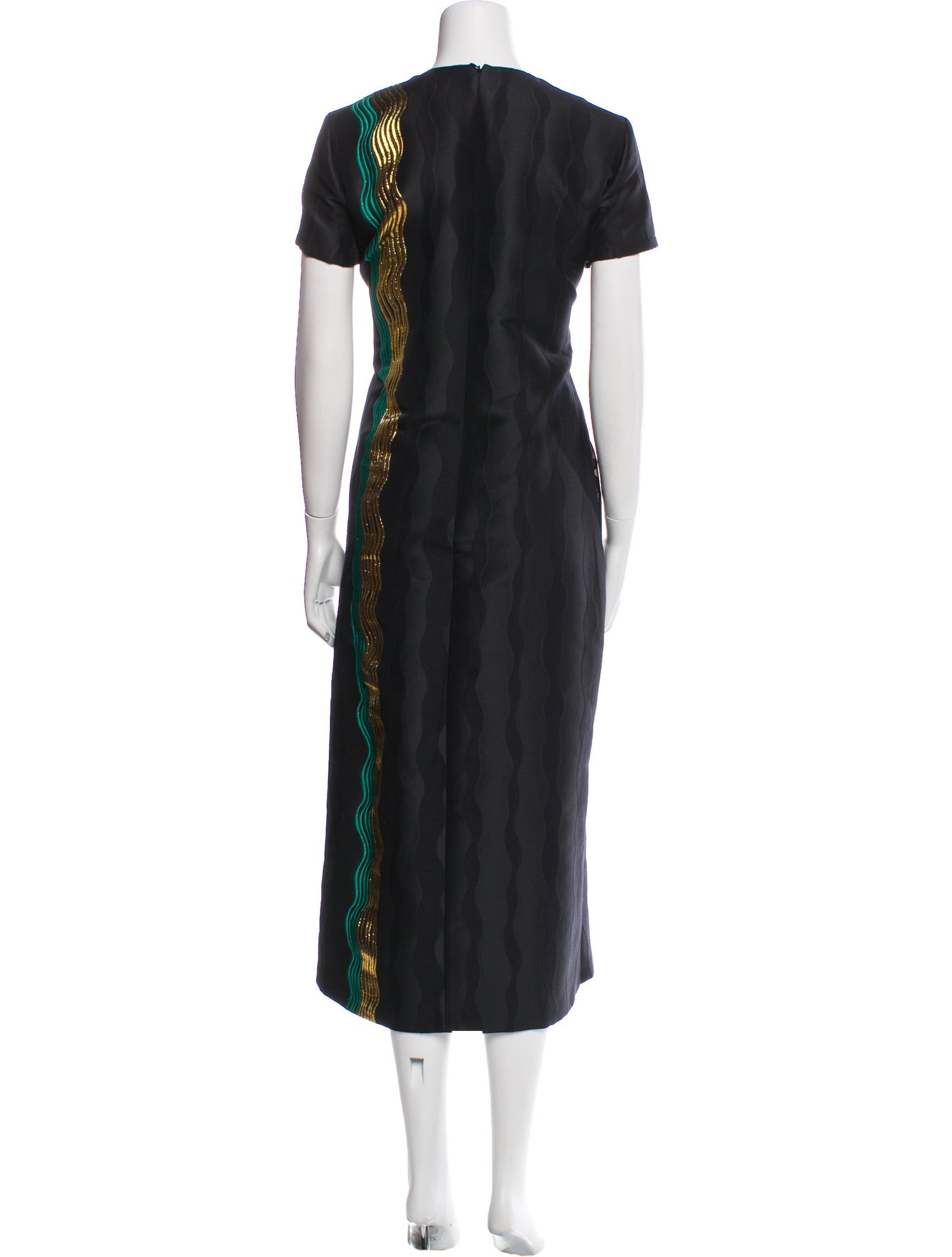 La DoubleJ Crew Neck Long Dress