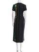 La DoubleJ Crew Neck Long Dress