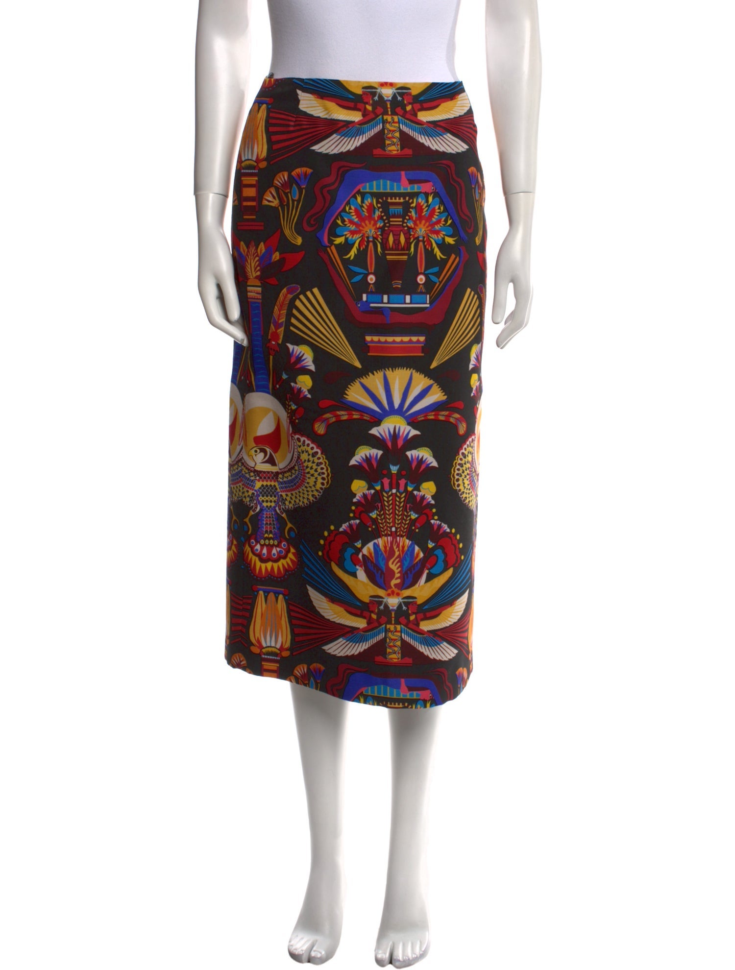 La DoubleJ Wool Midi Length Skirt